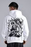 White Demon-Samurai hoodie