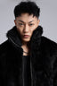 Black Faux-Fur Jacket
