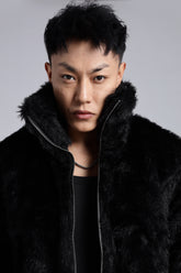 Black Faux-Fur Jacket