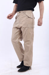 Beige Cargo Pants