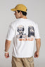 "Plata O Plomo" White Oversized T-Shirt