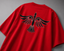 "Ant~Asti~Prarambh" Red Oversized T-Shirt