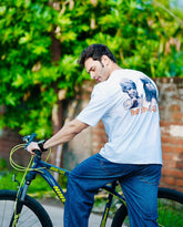 "Plata O Plomo" White Oversized T-Shirt