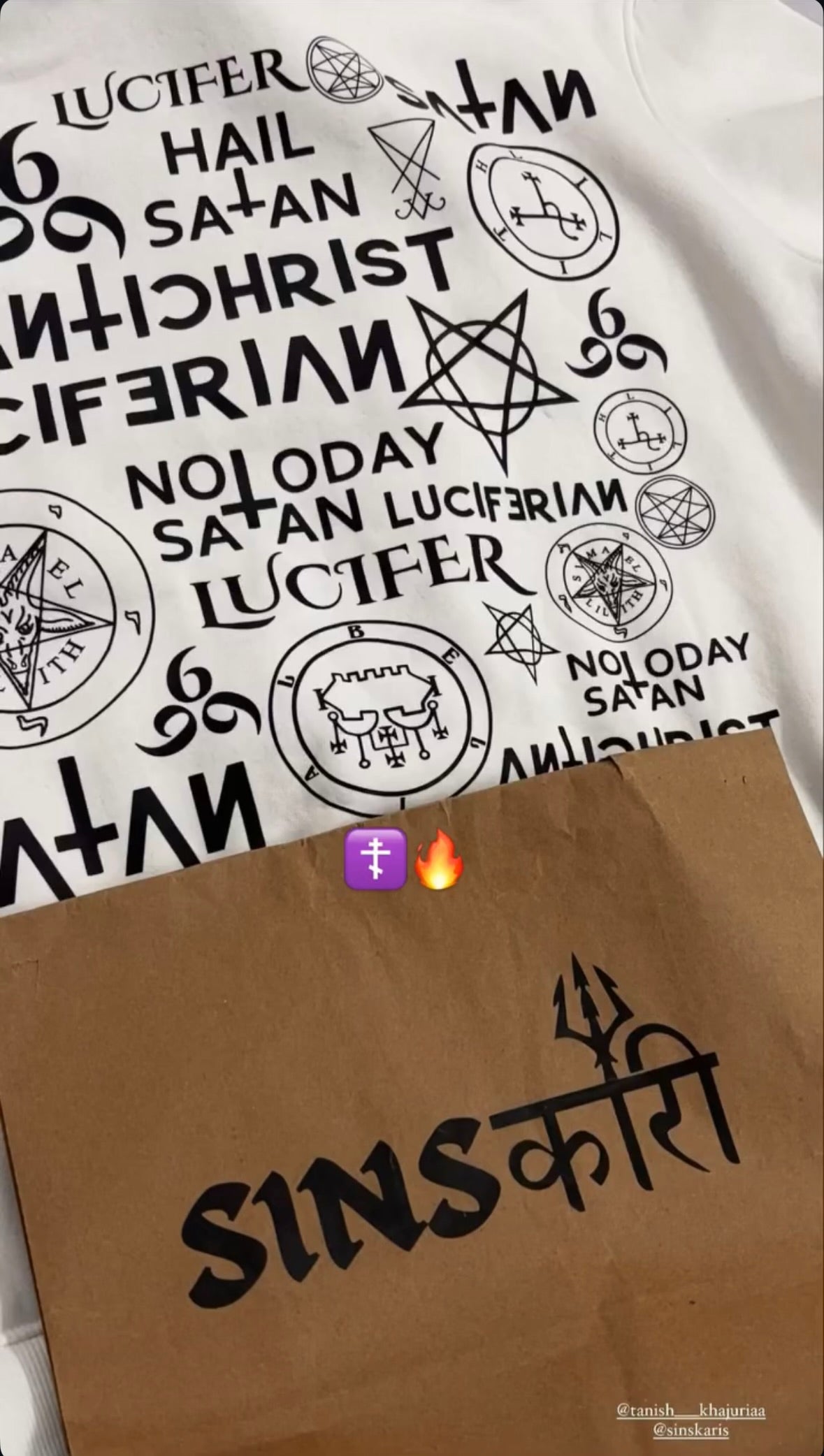 "SINSKARI- sinner's in cause".