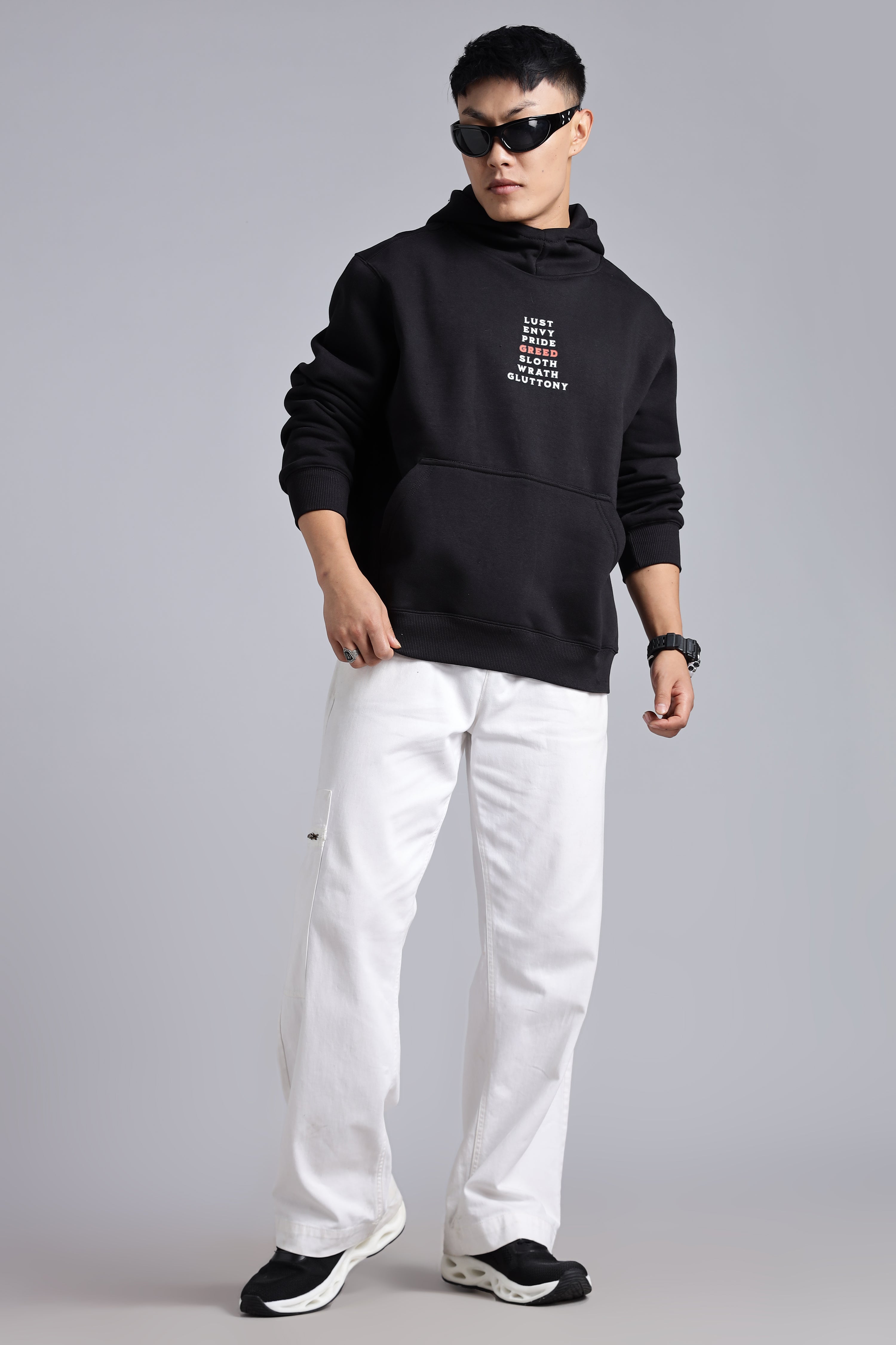7 deadly sins, Black hoodie