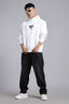 White Demon-Samurai hoodie