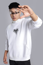 White Demon-Samurai hoodie