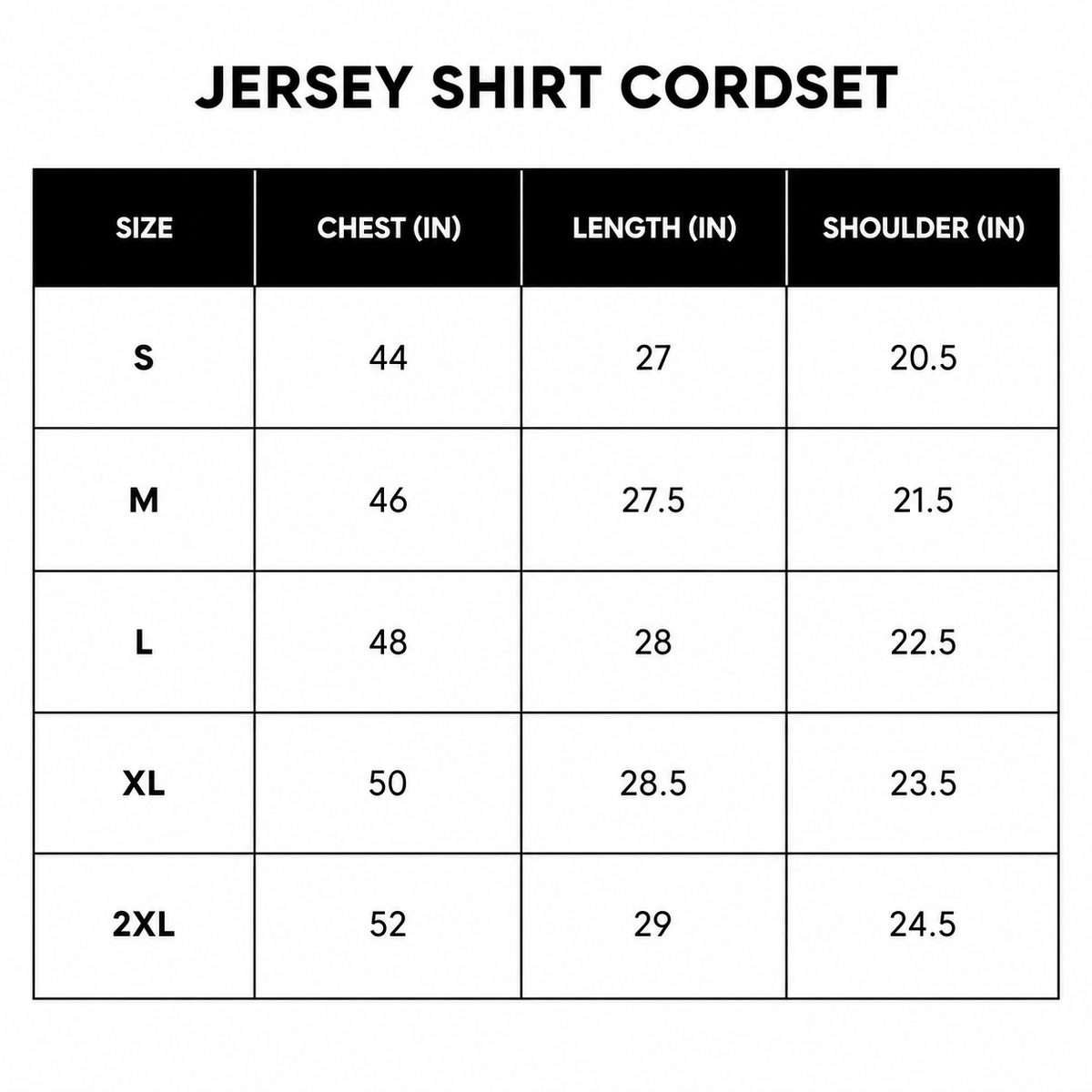 SIZE GUIDE
