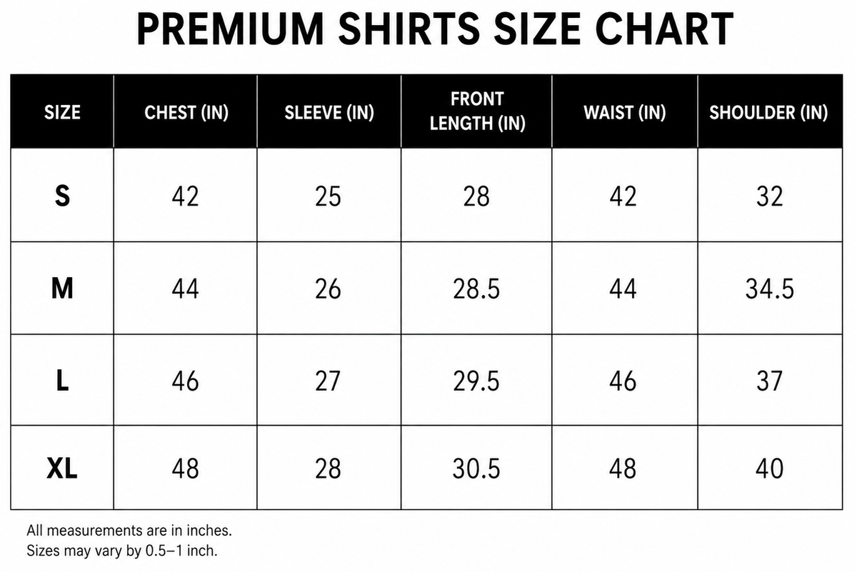 SIZE GUIDE