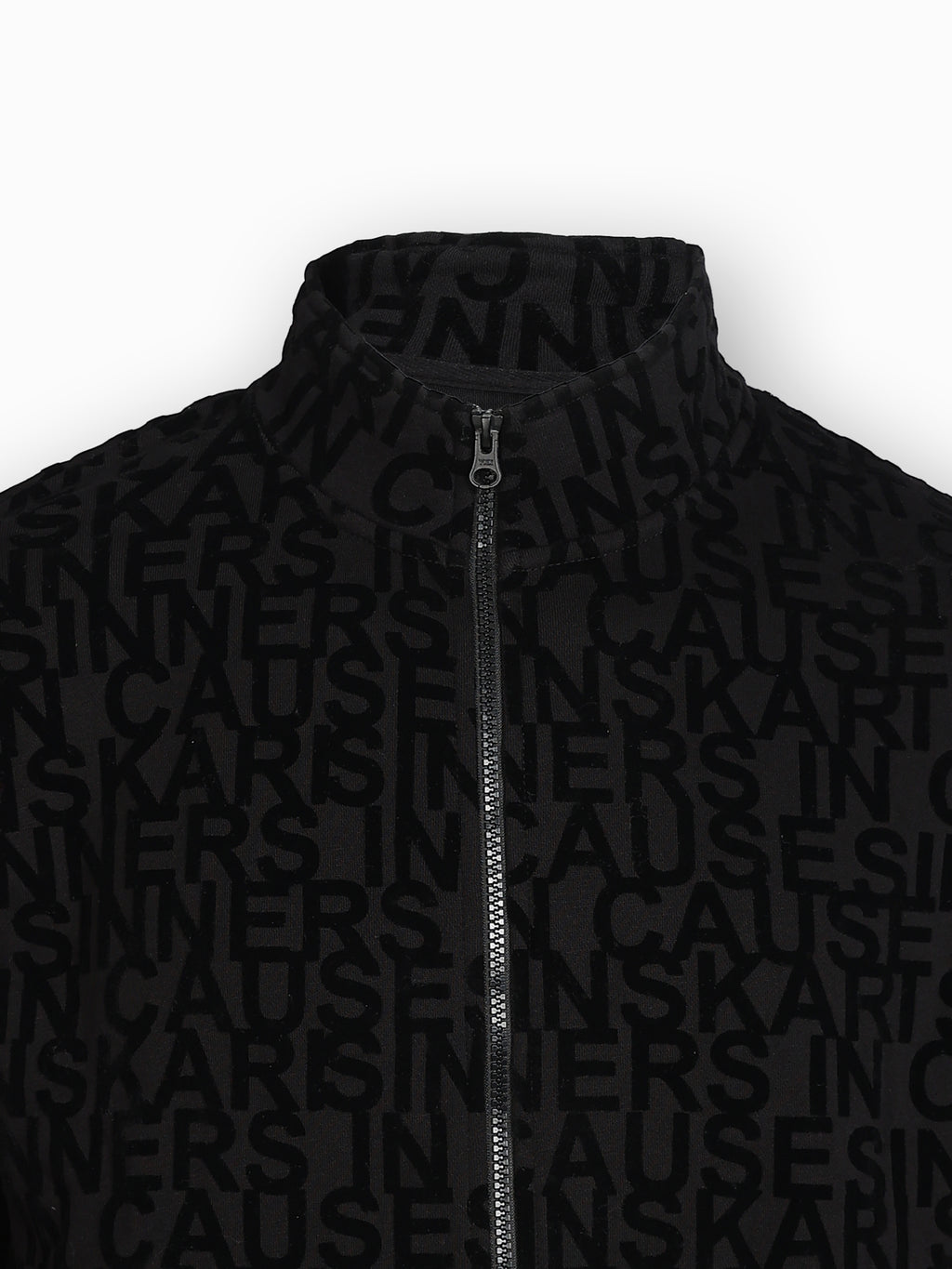 Flock Print Jacket