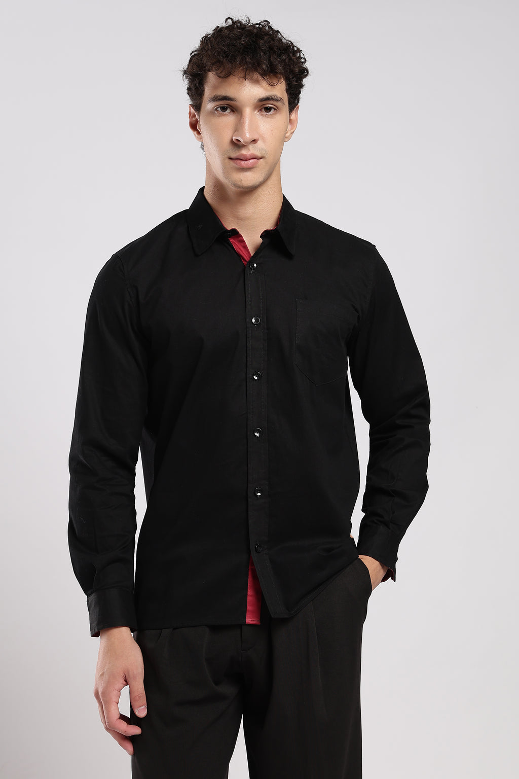 Casual Black Shirt