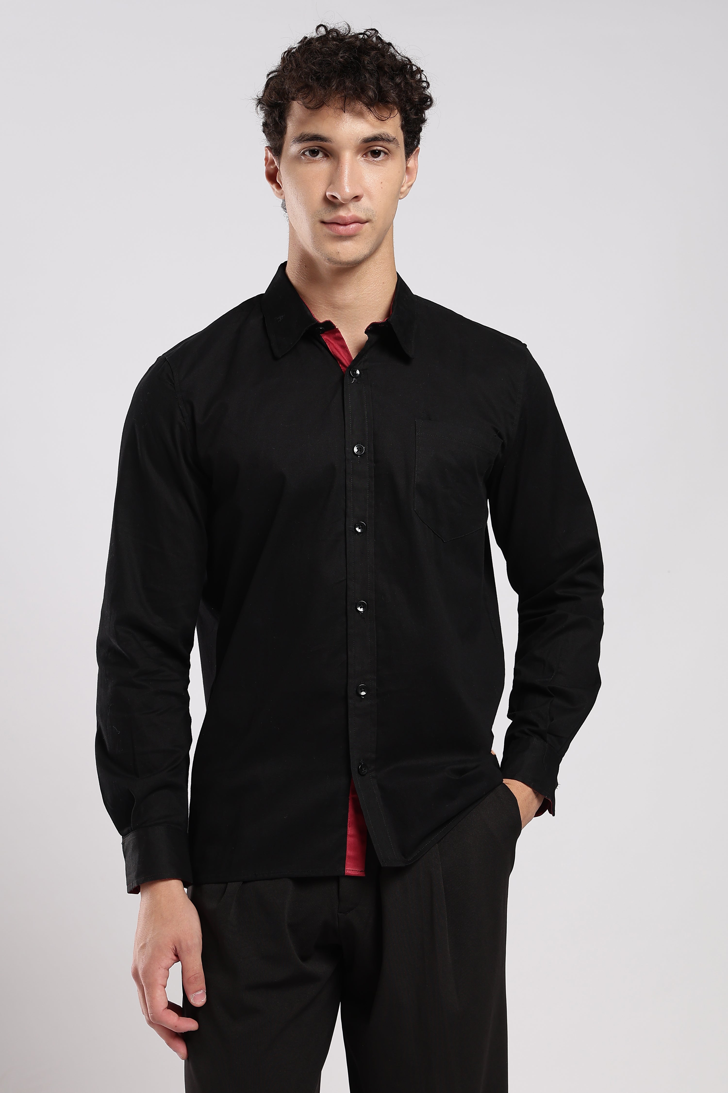 Casual Black Shirt