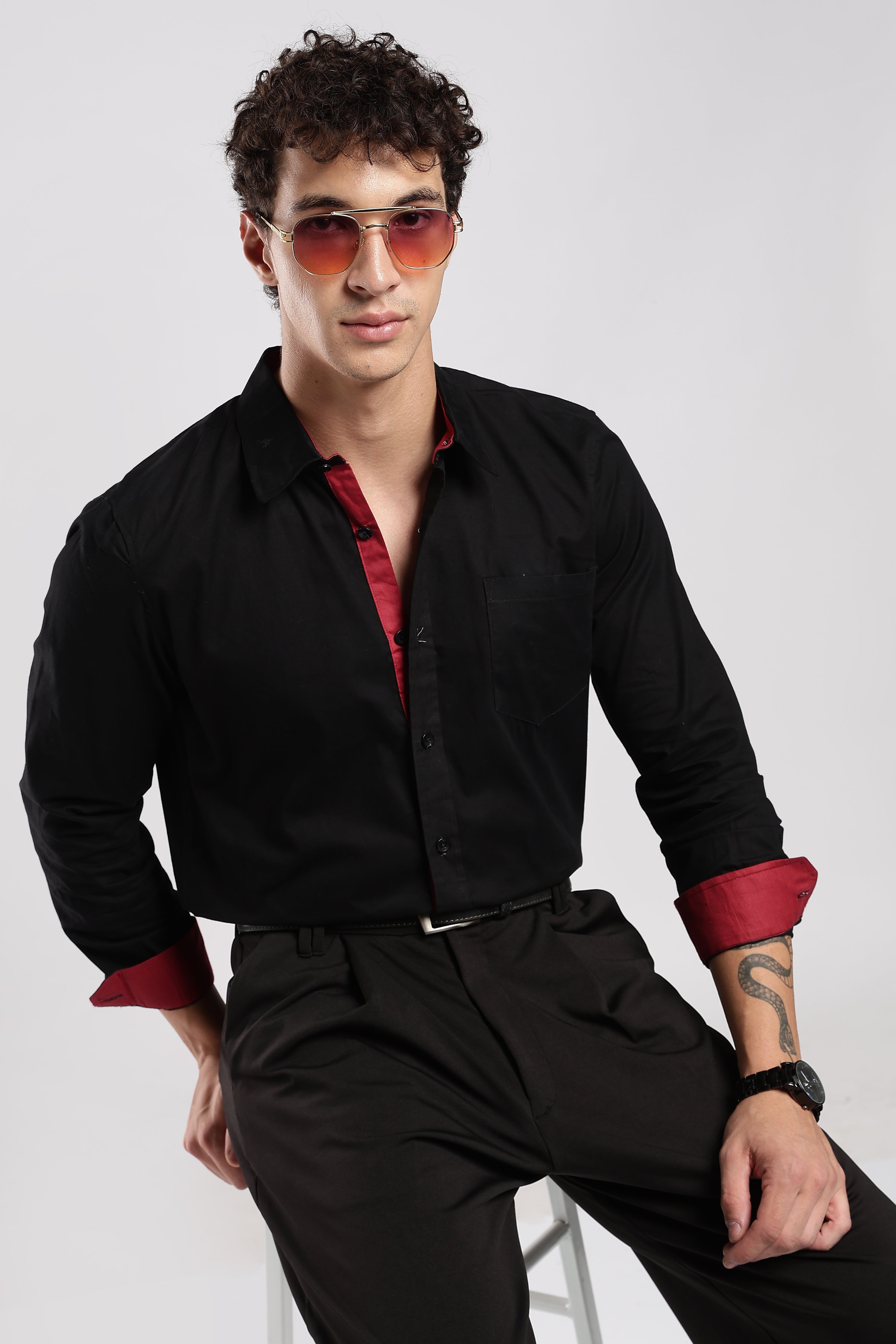 Casual Black Shirt
