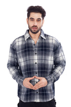 Navy Check Cashmelon Fabric Shirts