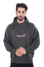 Olive Green Solid Sinskari Crew Hoodie