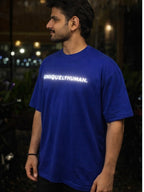"Sakura" Royal Blue oversized-Tshirt