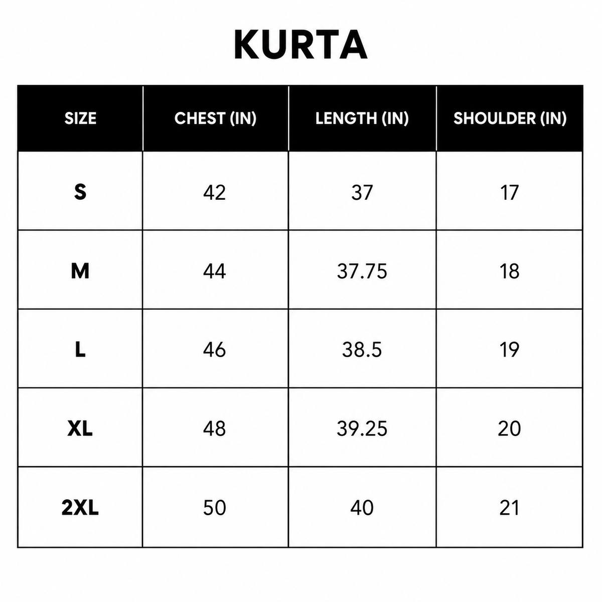 SIZE GUIDE