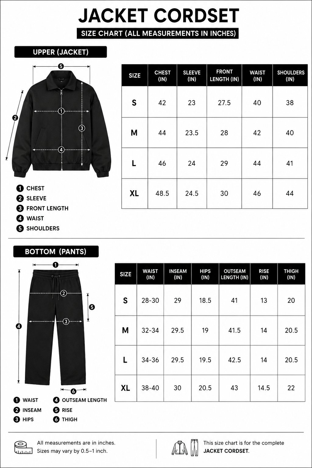 SIZE GUIDE