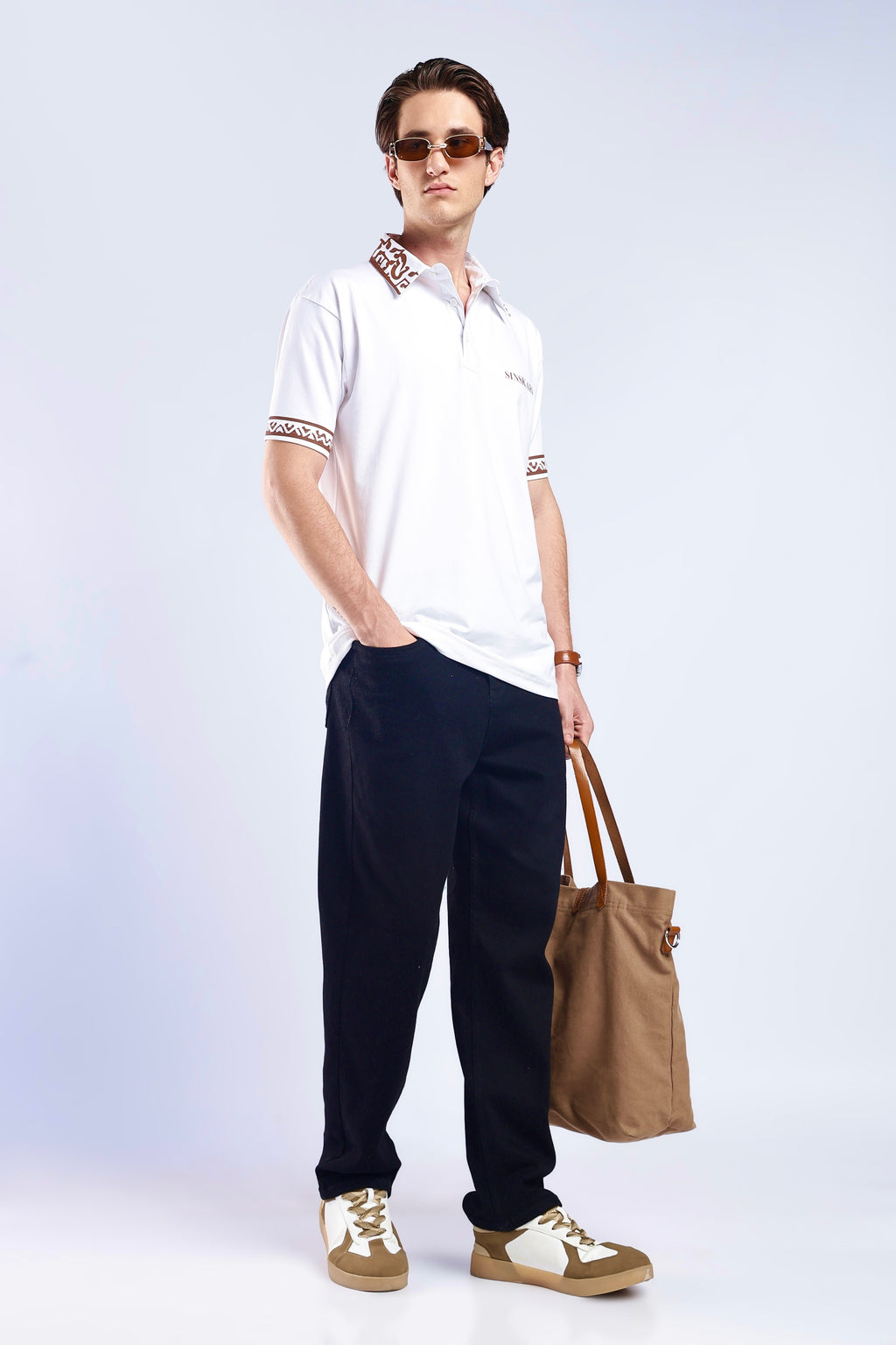 White Polo t-shirt