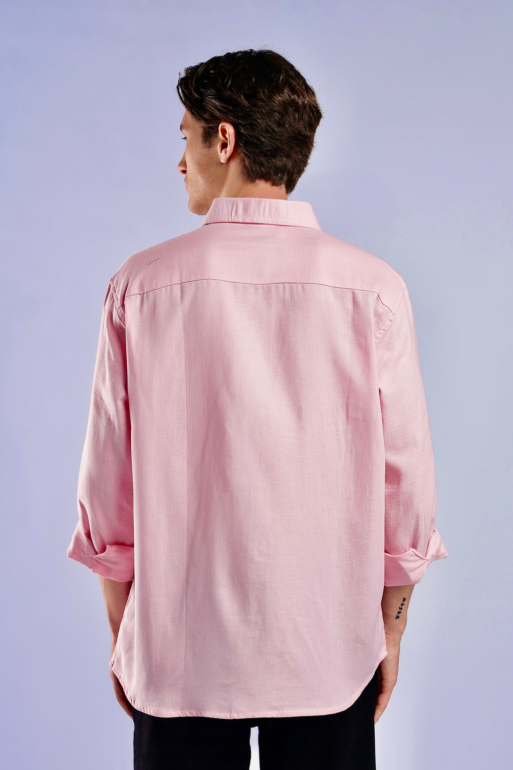 Pink Turkish Linen shirt