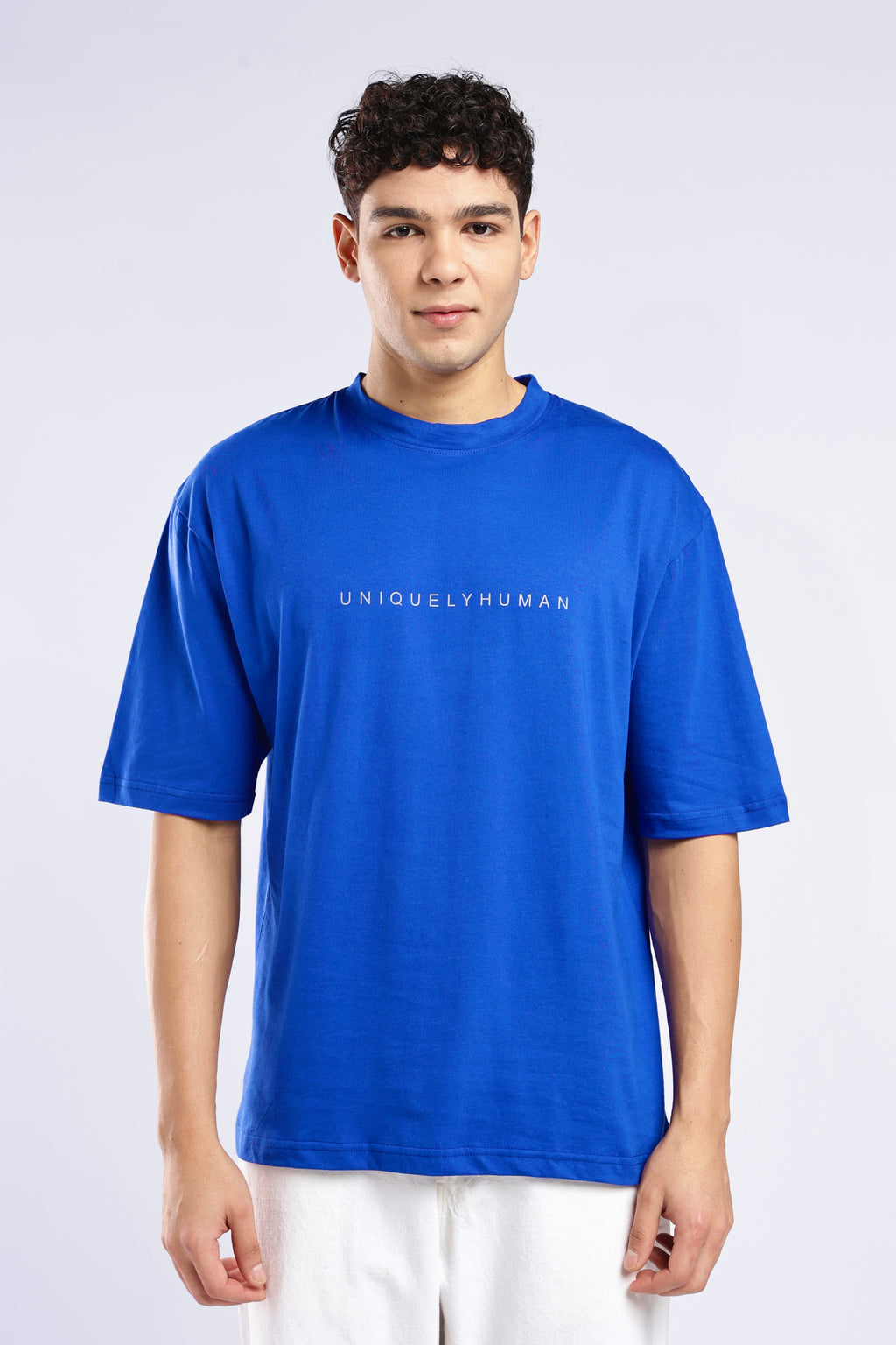 "Sakura" Royal Blue oversized-Tshirt