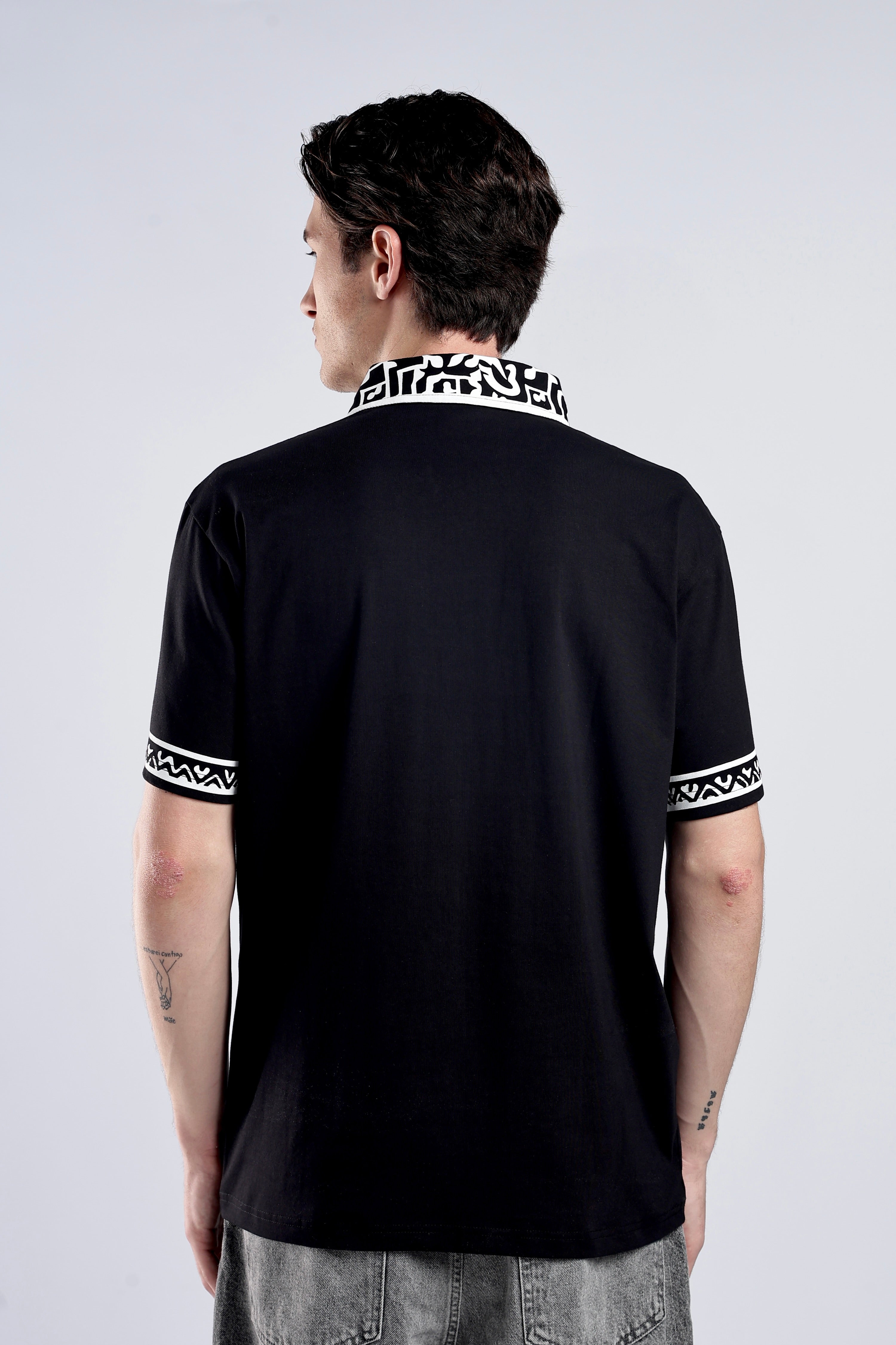 Black Polo T-Shirt