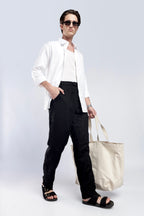 Black Linen Pants