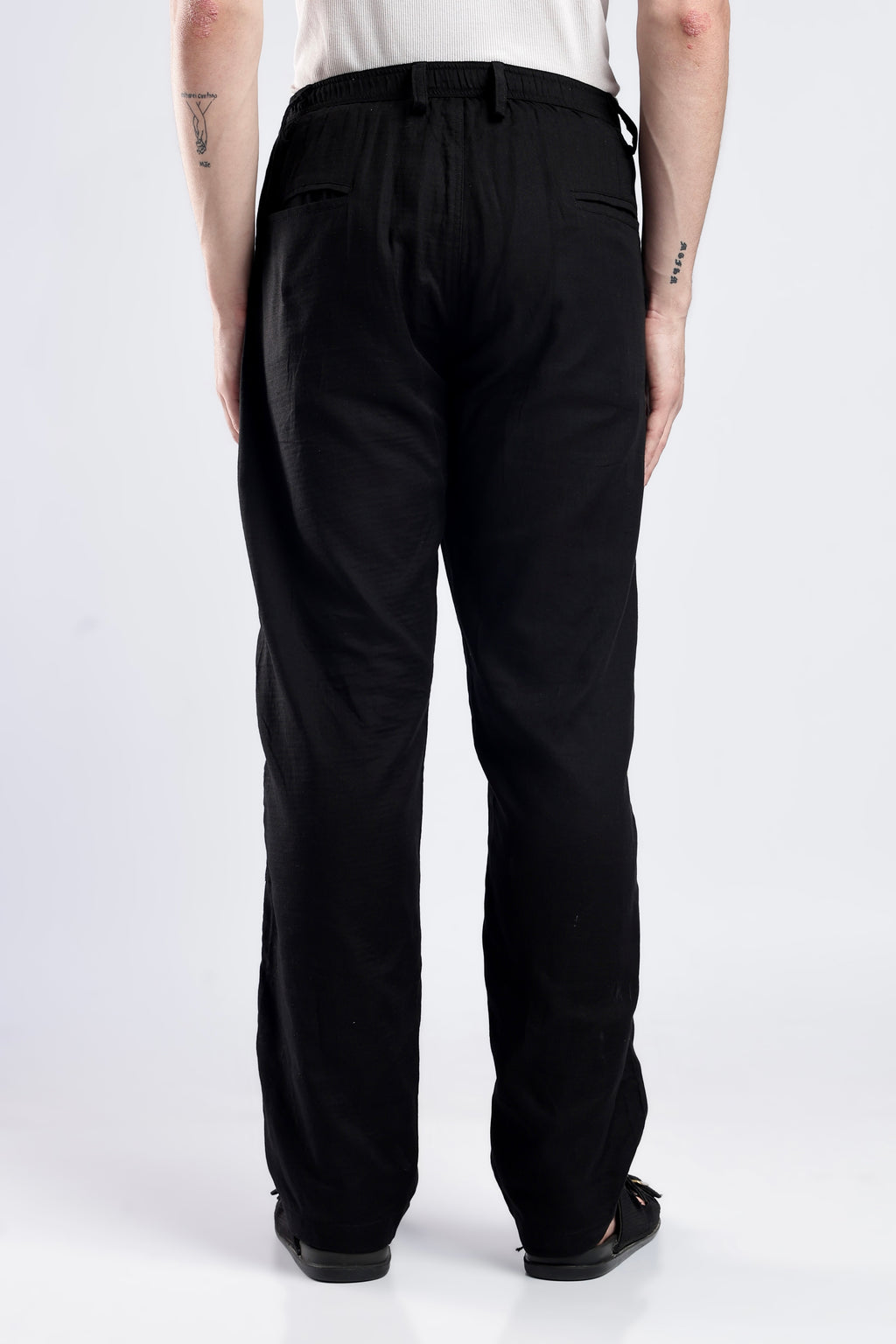 Black Linen Pants