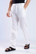 White Linen Pants
