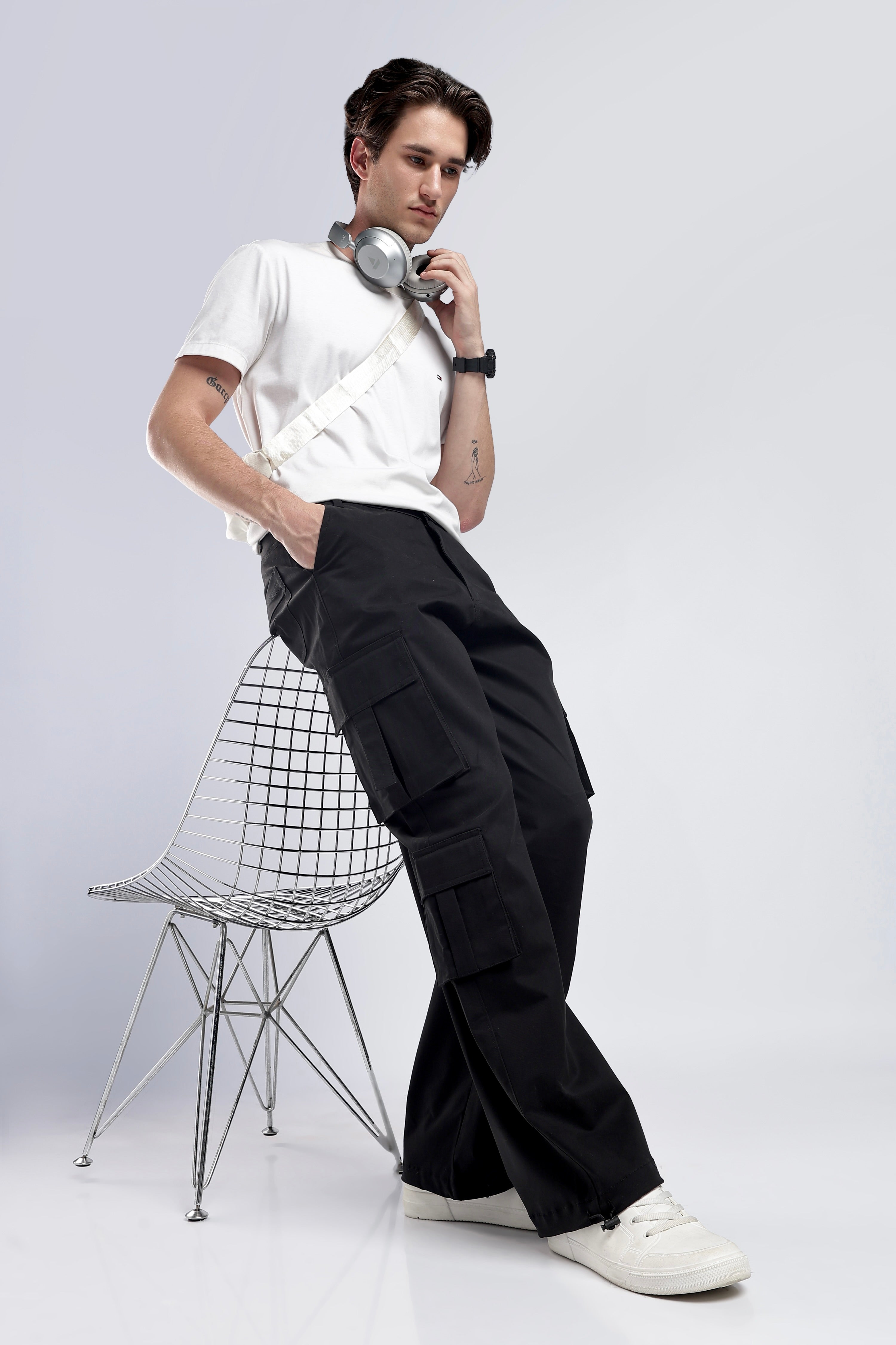 Multi-Pocket Cargo Pants Main image