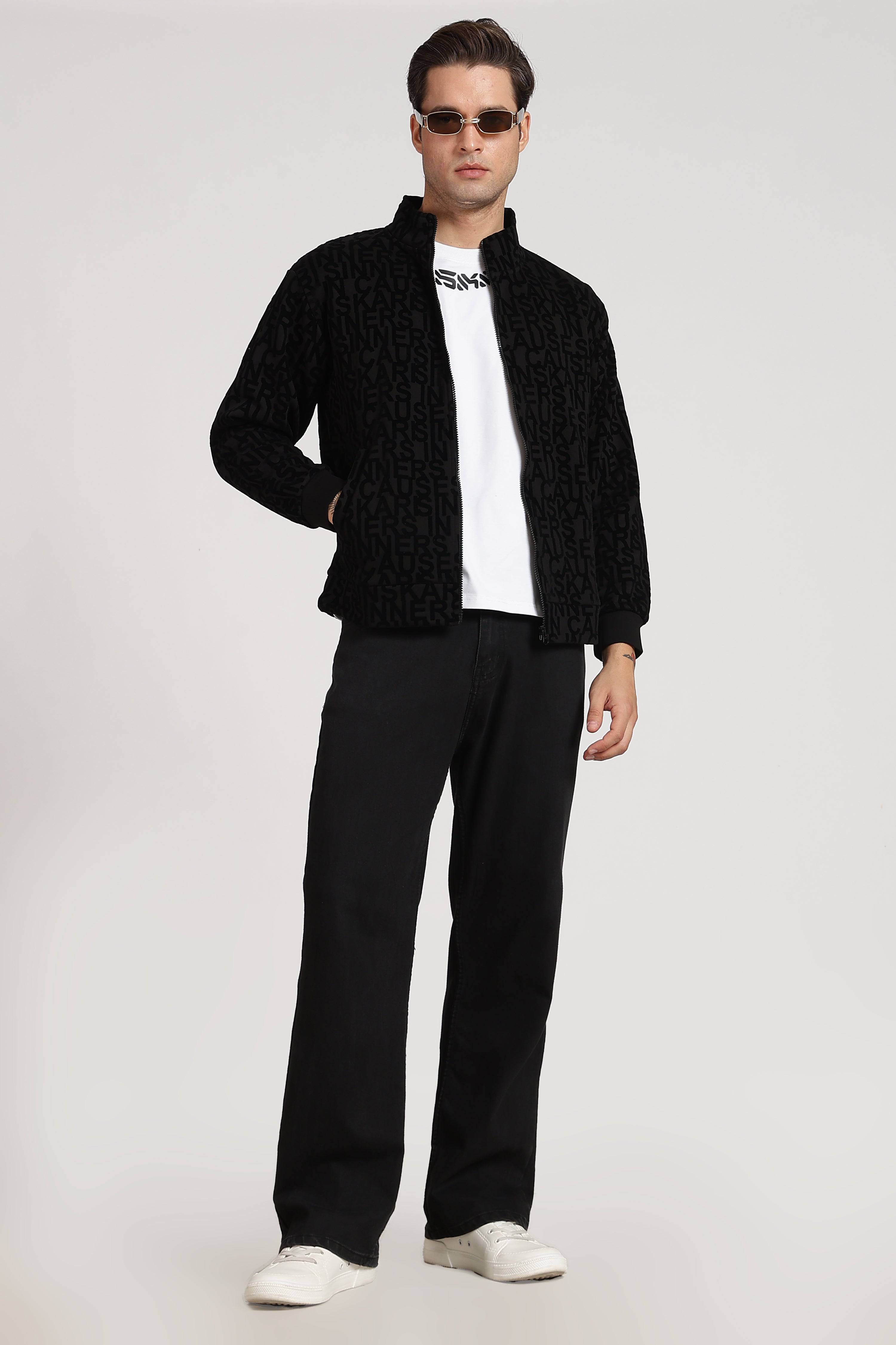 Flock Print Jacket Secondary image