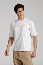"Plata O Plomo" White Oversized T-Shirt