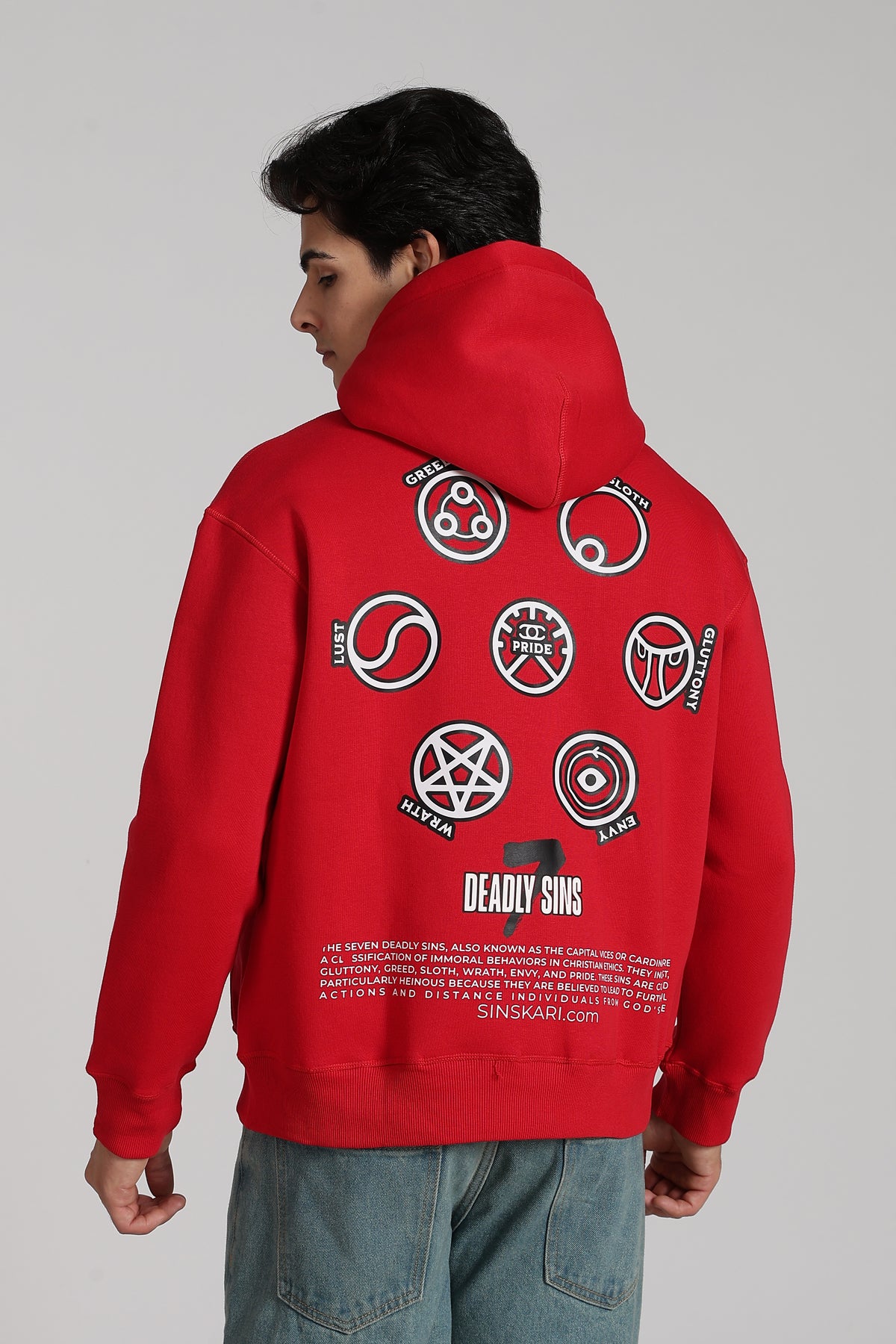 7 Deadly Sins Hoodie Main image