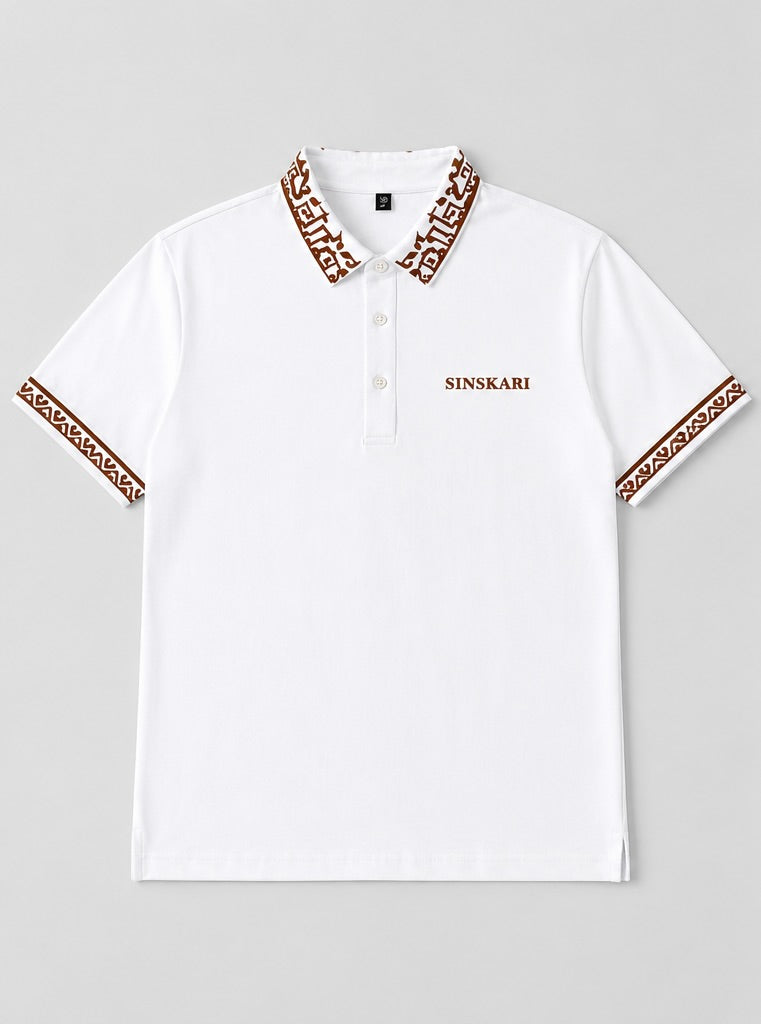 White Polo t-shirt