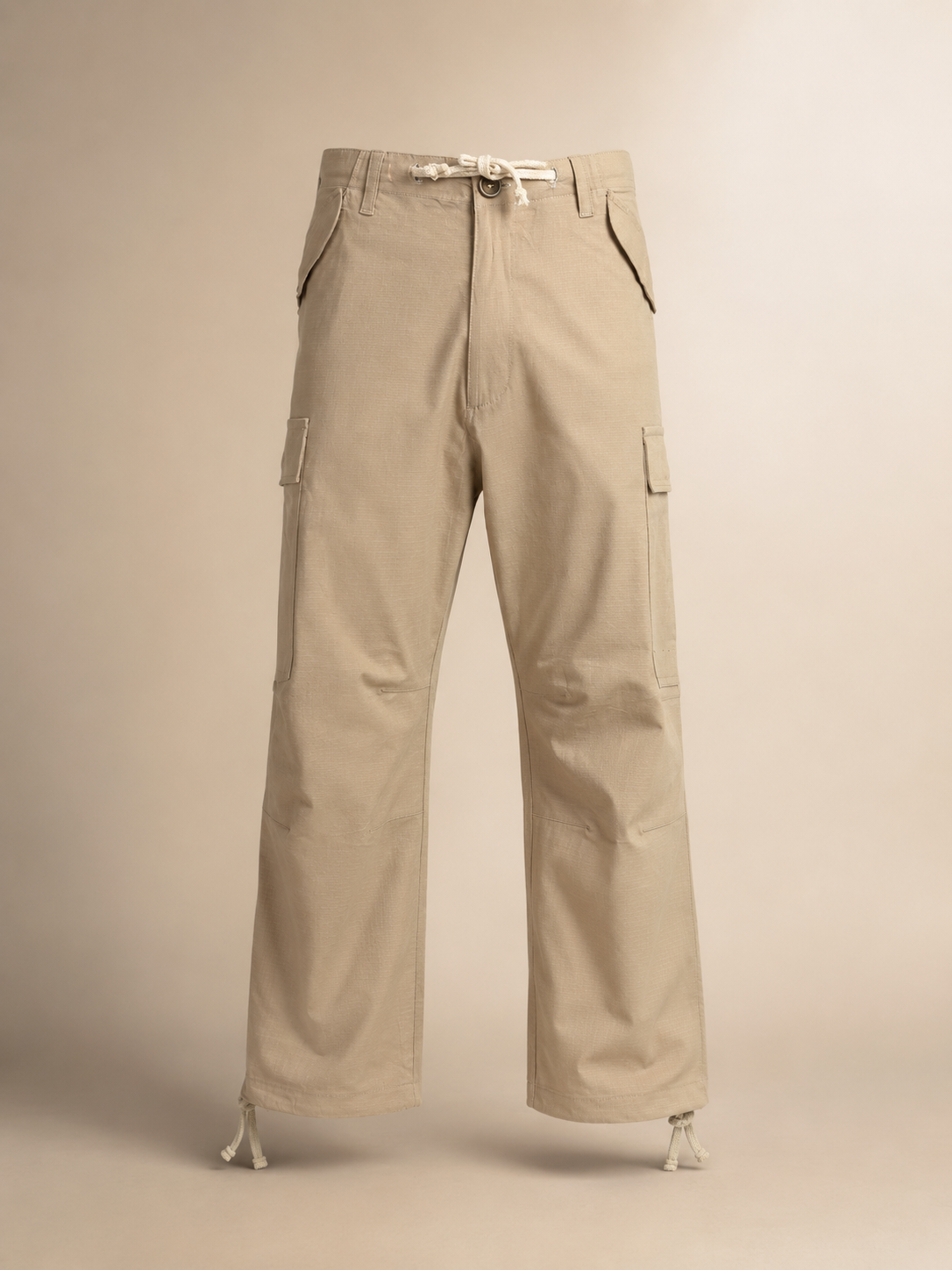 Beige Cargo Pants Main image