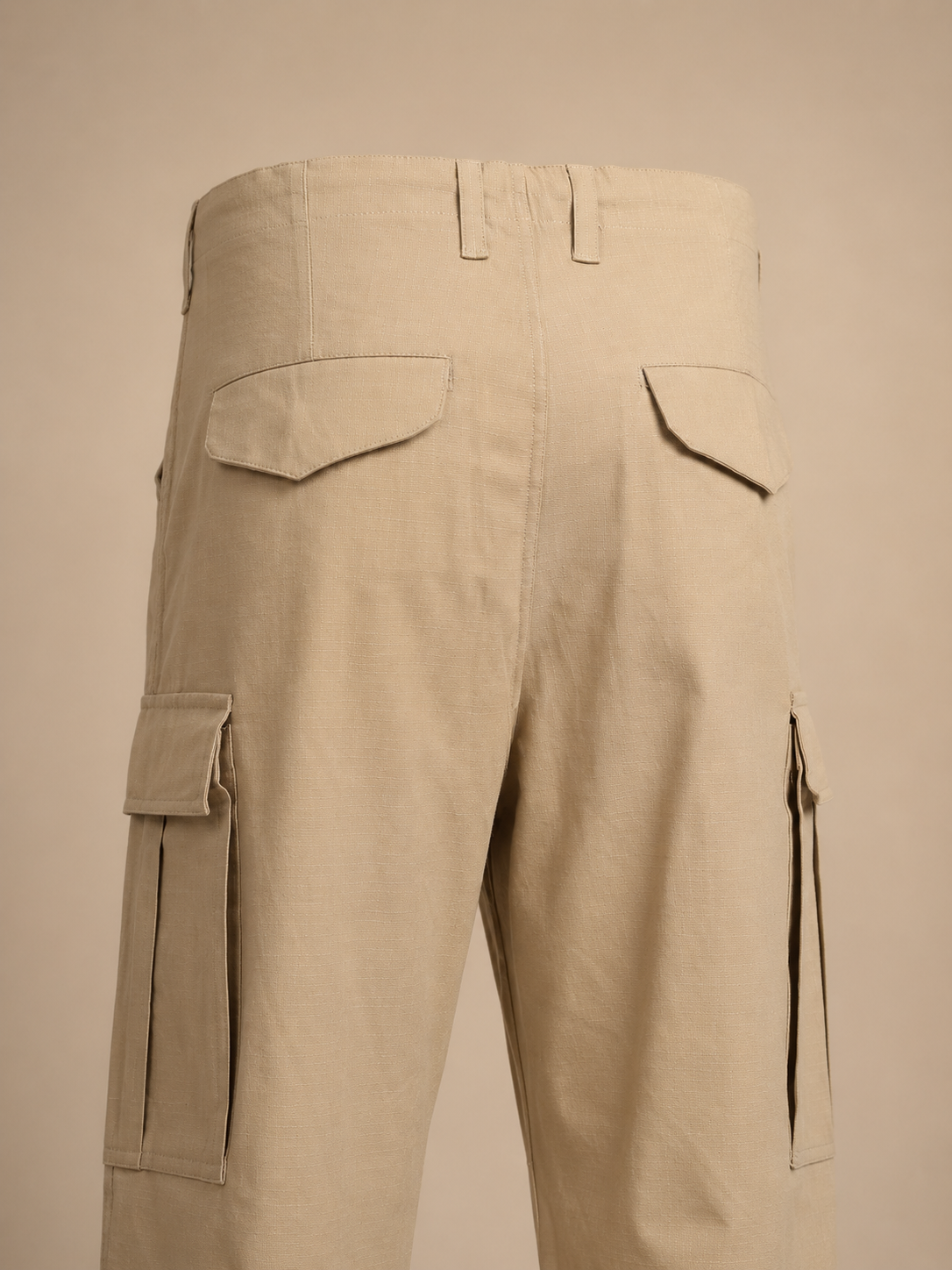 Beige Cargo Pants Secondary image