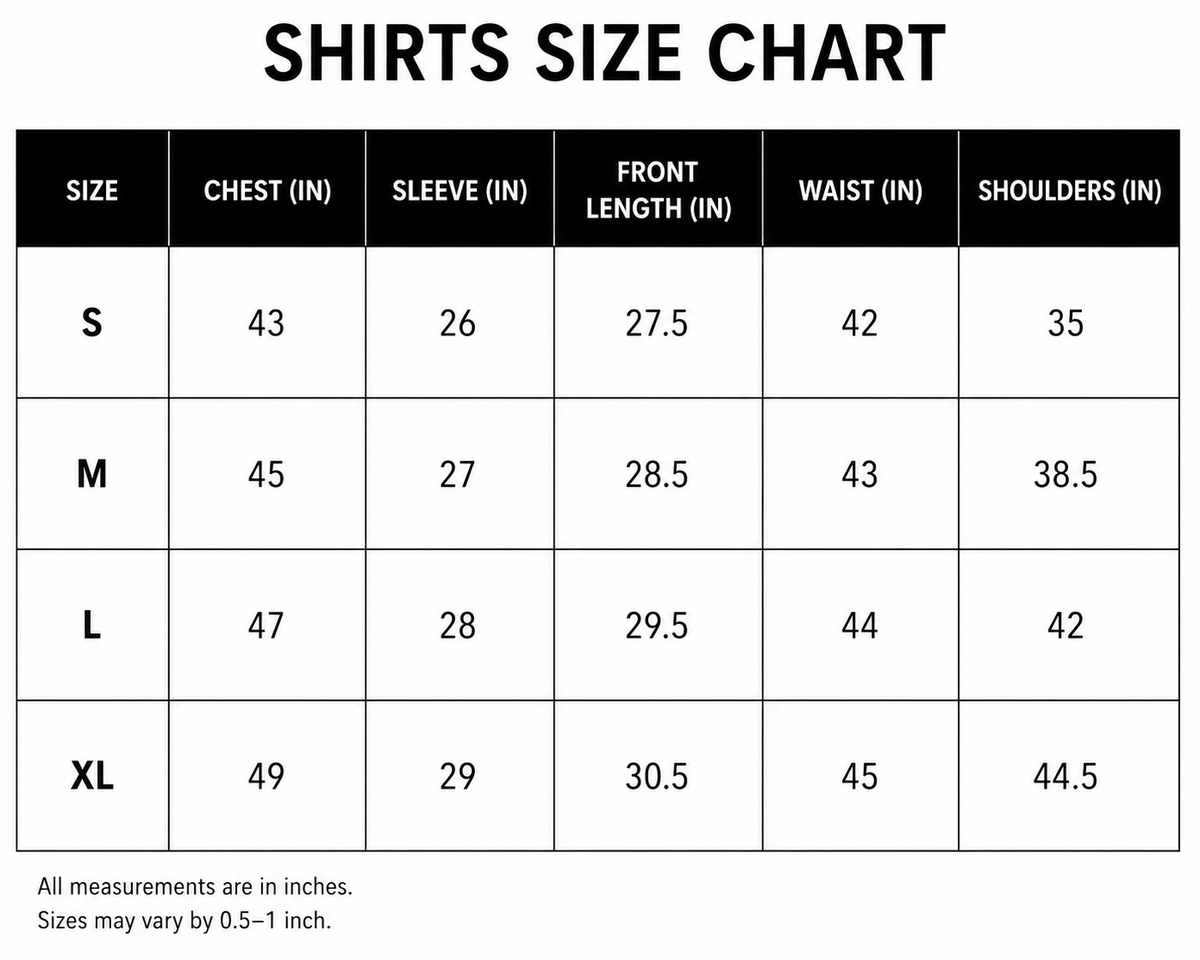 SIZE GUIDE