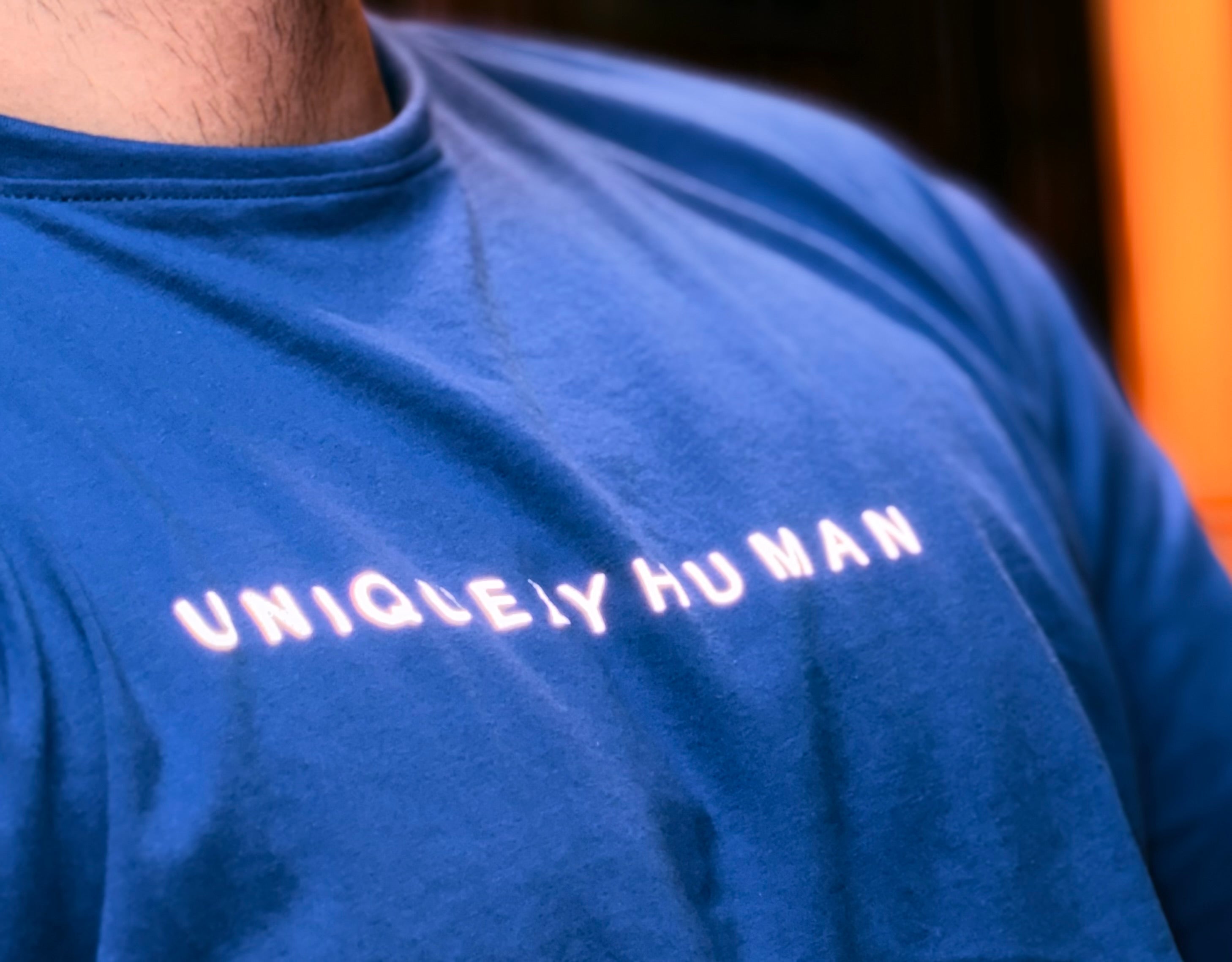 "Sakura" Royal Blue oversized-Tshirt Secondary image