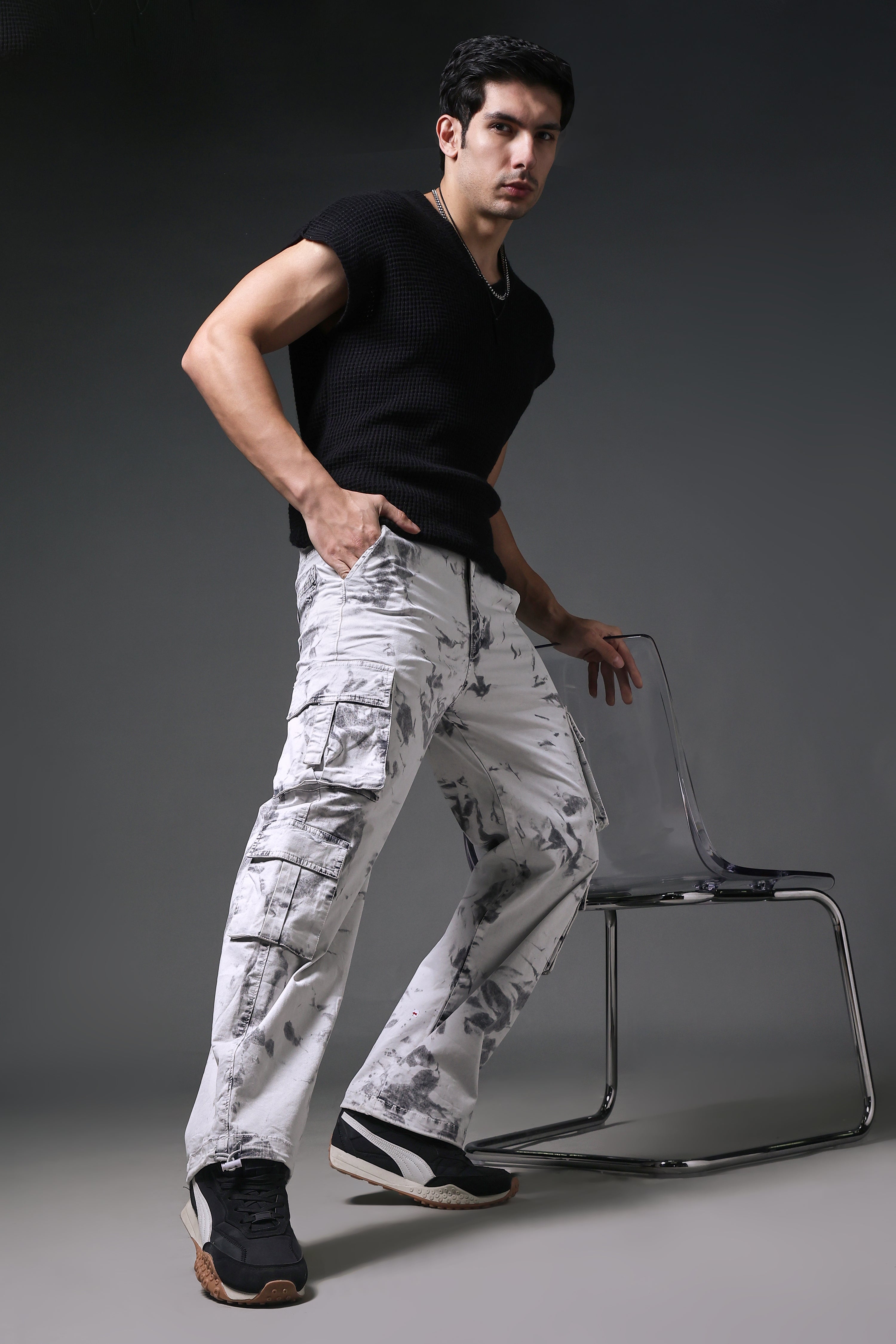 Tie-dye Cargo Pants Sins 02 Secondary image