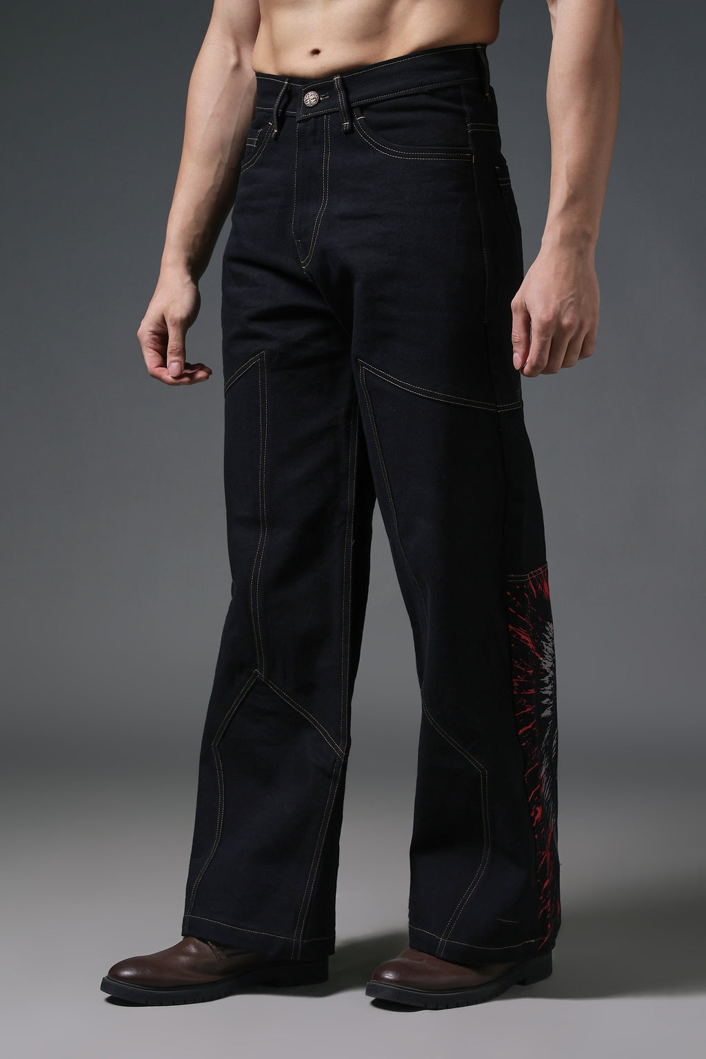 Black Scar Wolf Denim Sins 02