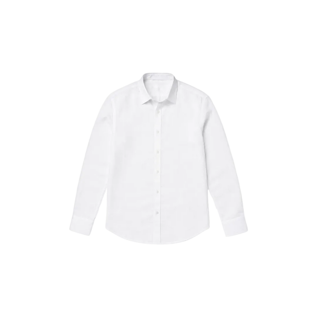 White Turkish Linen Shirt