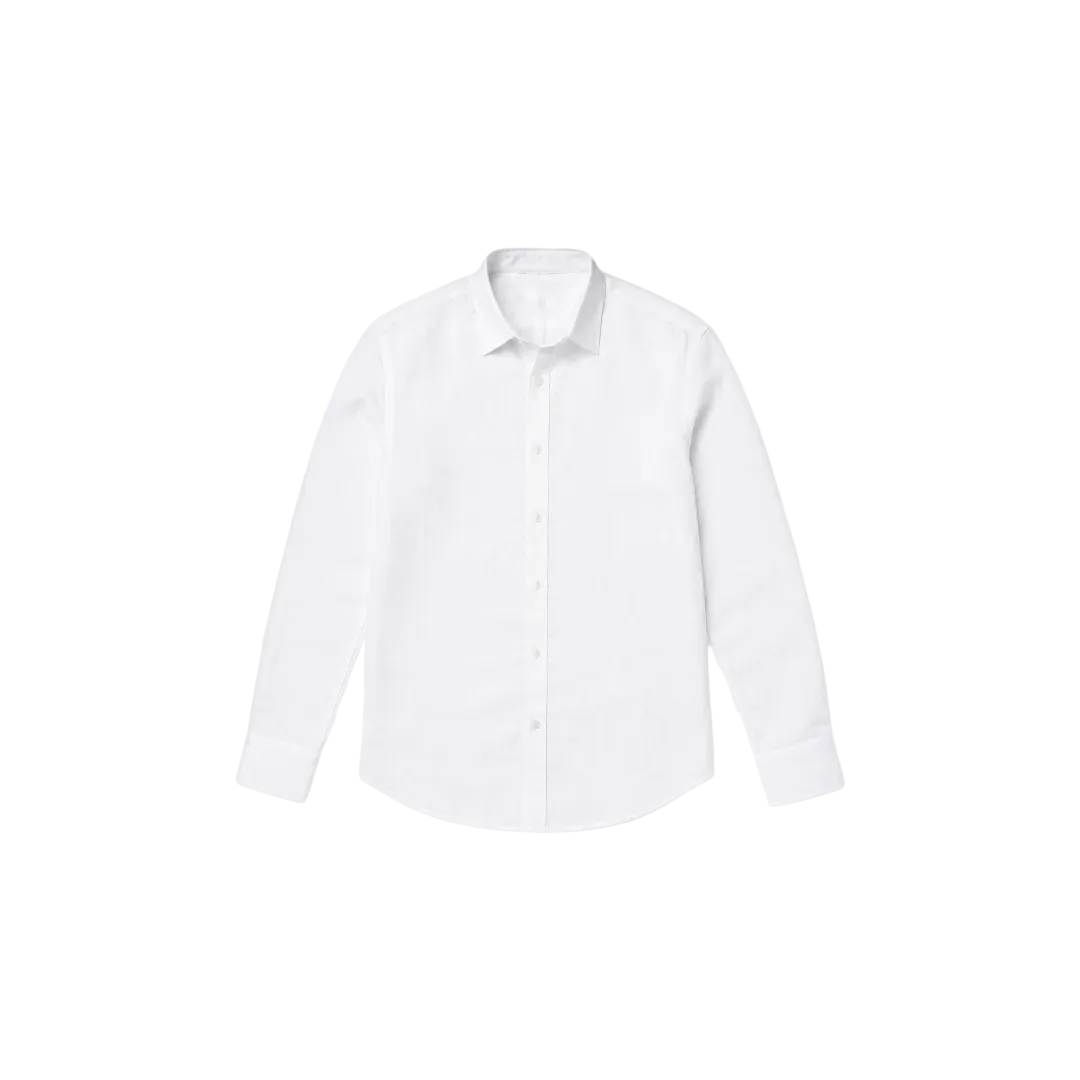 White Turkish Linen Shirt